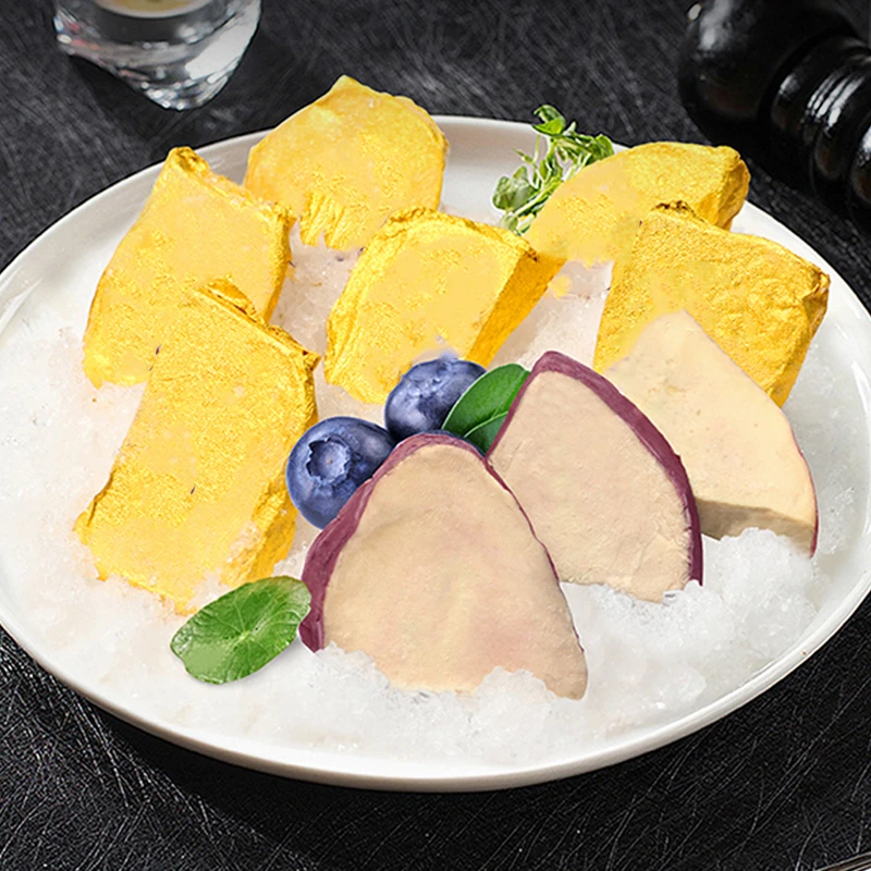 集创鲜 金砖鹅肝150g 开袋即食红酒鹅肝新鲜嫩滑鹅肝蓝莓红酒鹅肝