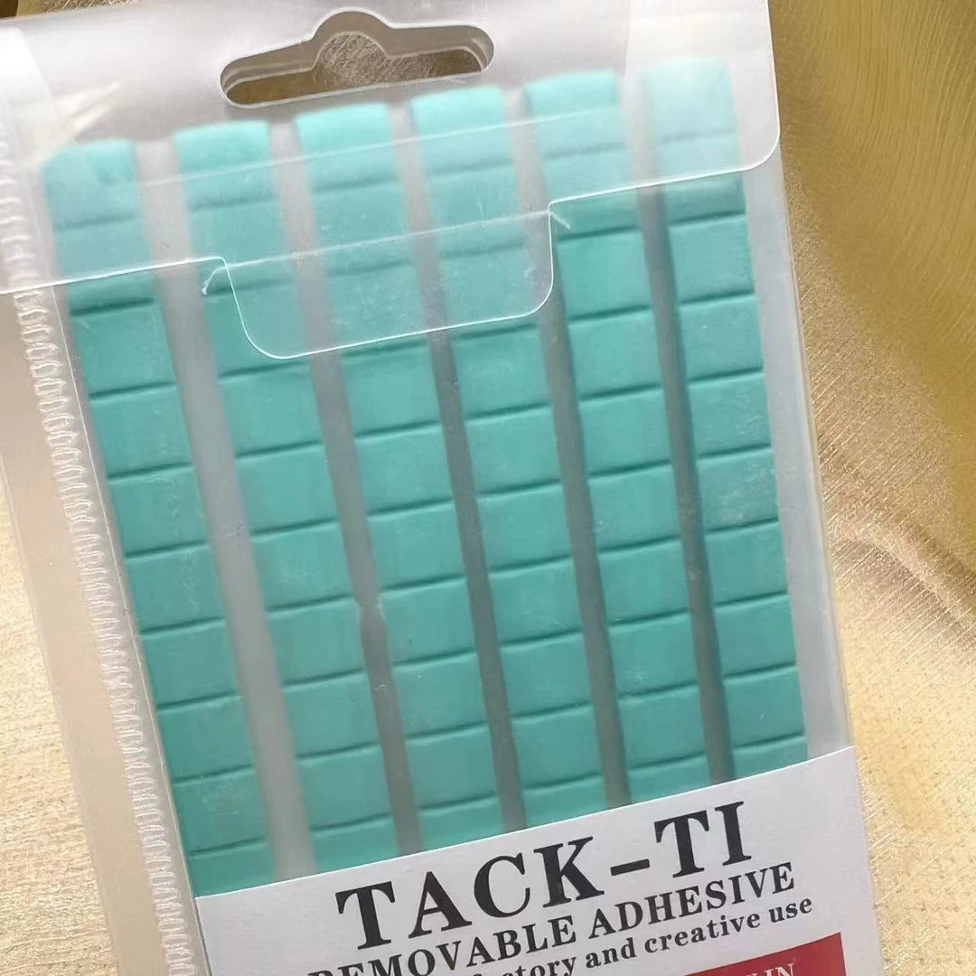 【甲片泥】黏土绿色多功能橡皮泥甲片固定粘土美甲色板珠宝陈列泥