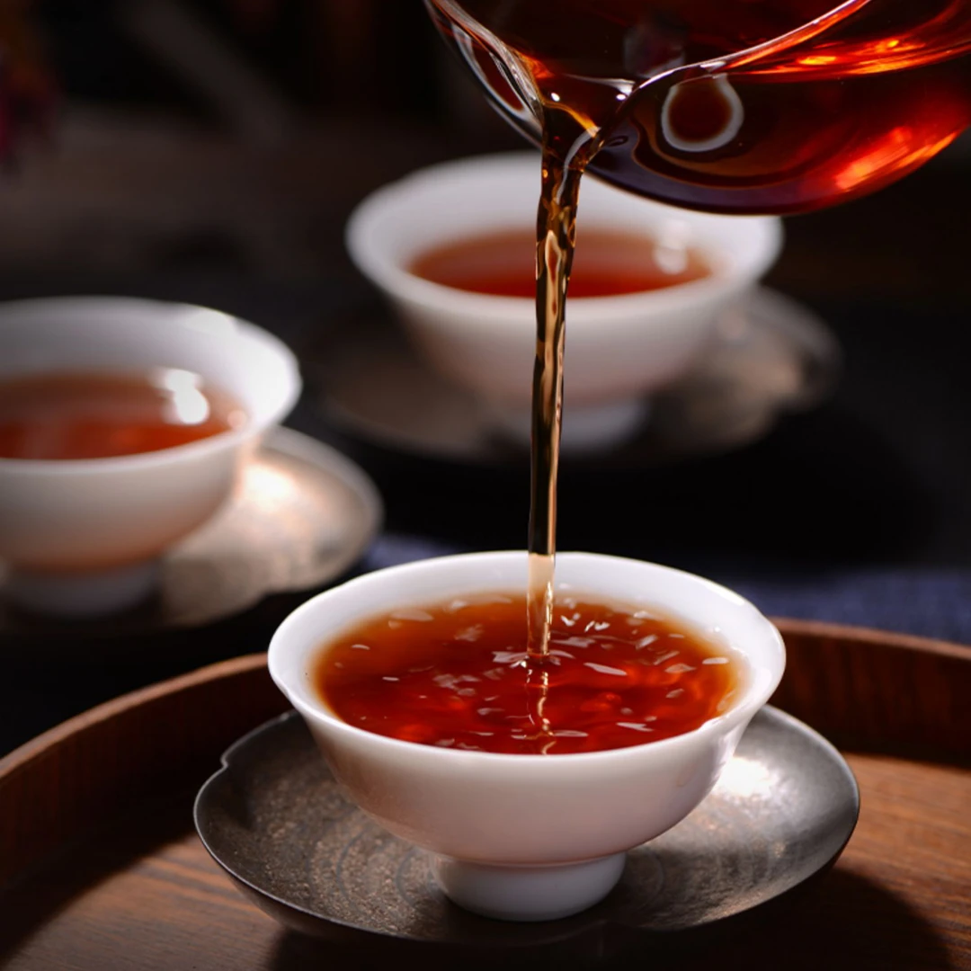 2004年蓝印357g熟茶