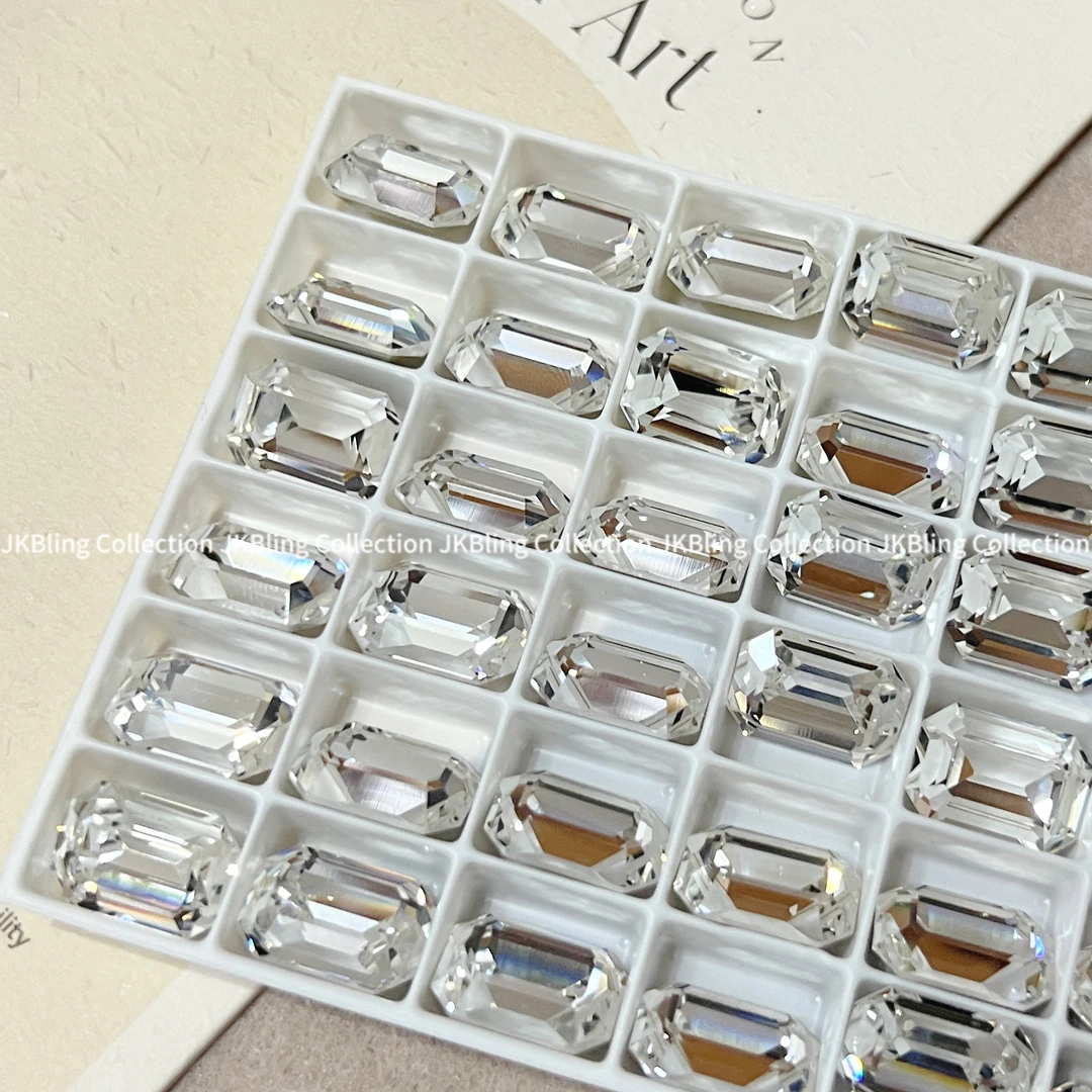 JKBling/正品华子美甲钻4610长方八角