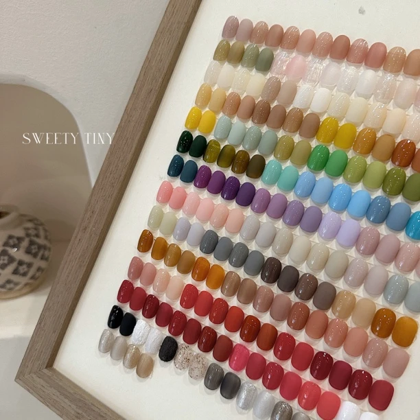 恬崽SweetyTiny大套胶5g正装108色全套链接美甲套胶