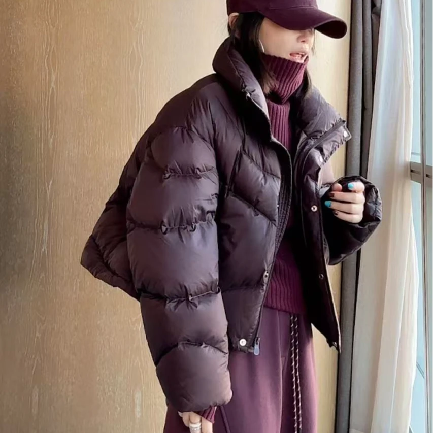 HB【云朵面包】069高品质保暖羽绒服外套短款