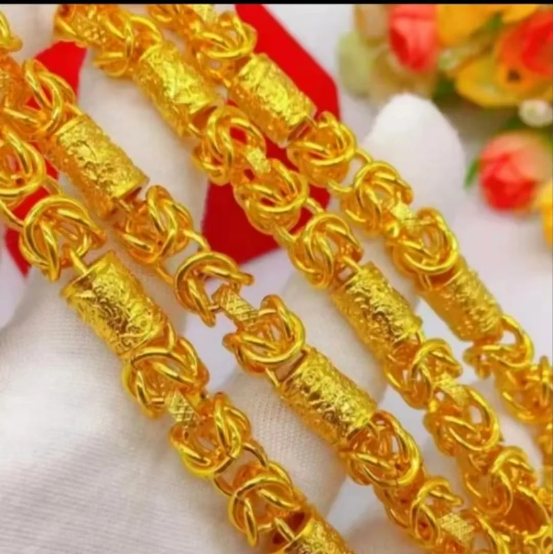 合金项链 新款 【龙柱项链】线下同款 精工版 潮流 轻奢 男士精选