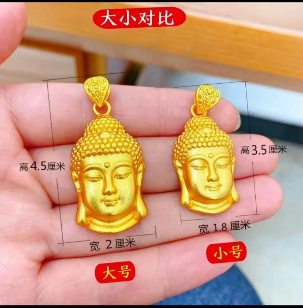 合金吊坠 新款【佛头吊坠】线下同款 经典 潮流精工版 轻奢女士精选
