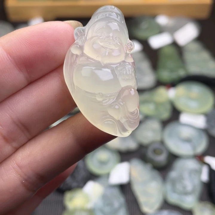 蛇纹石玉颈饰未镶嵌颈饰