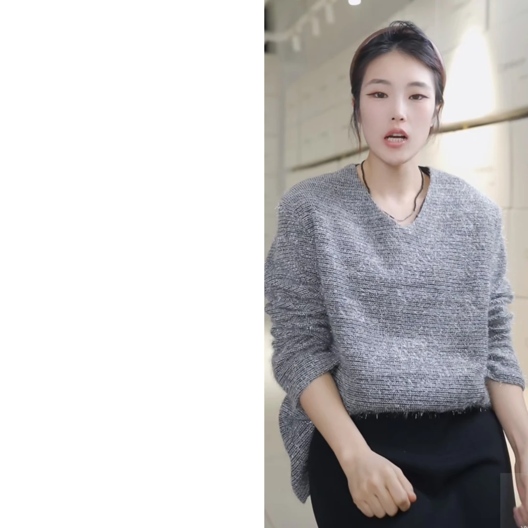 B-MEY  新款9059洋气轻奢亮丝上衣012356        LSB