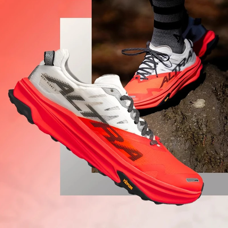 Altra奥创新款碳板越野跑鞋男女专业碳板厚底缓震跑鞋碳板勃朗峰