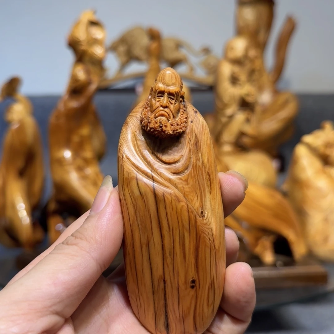 柏木（崖柏）崖柏手把件摆件