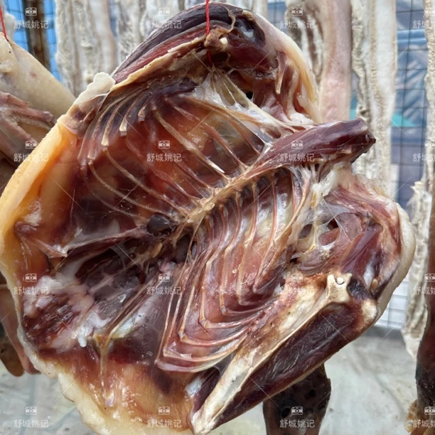 农村散养舒城咸麻鸭手工腌制大别山自然风干咸麻鸭3斤出头