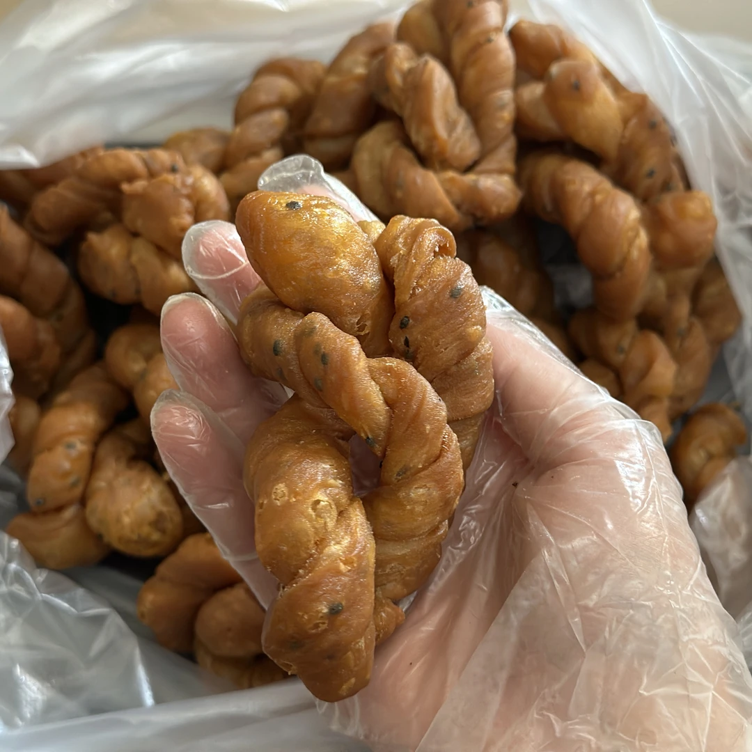 【舒城手工麻花】安徽特产纯手工咸味甜味香脆芝麻麻花500g