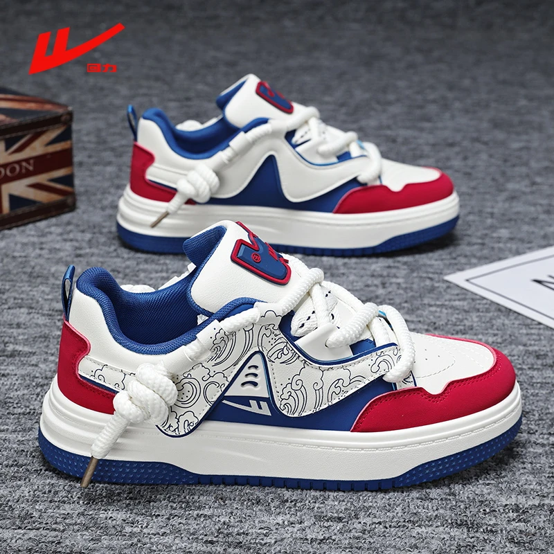 回力男鞋2025春季新款百搭厚底防滑学生运动休闲板鞋爆款情侣潮鞋