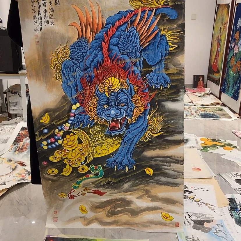 【闪购商品】y***g国画艺术作品欣赏