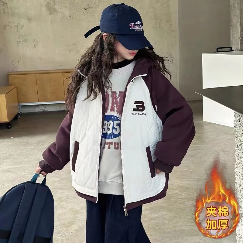 姐弟冬款夹棉外套1305