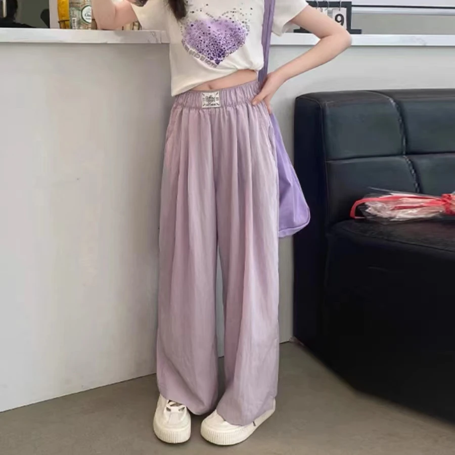女童夏款贴标休闲裤1689