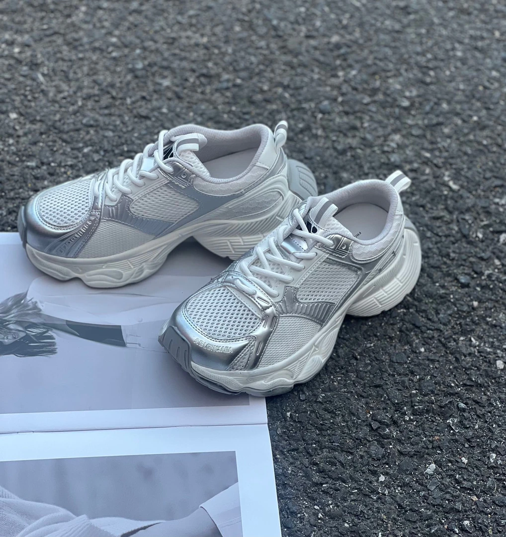 H110厚底百搭网面老爹鞋时尚透气低帮休闲鞋