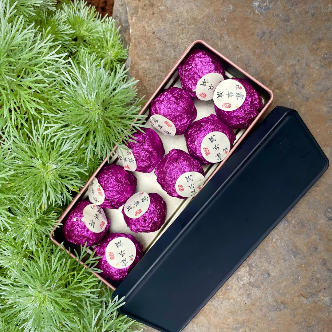 【宣和昌】2015年露华浓普洱熟茶龙珠8g*10颗