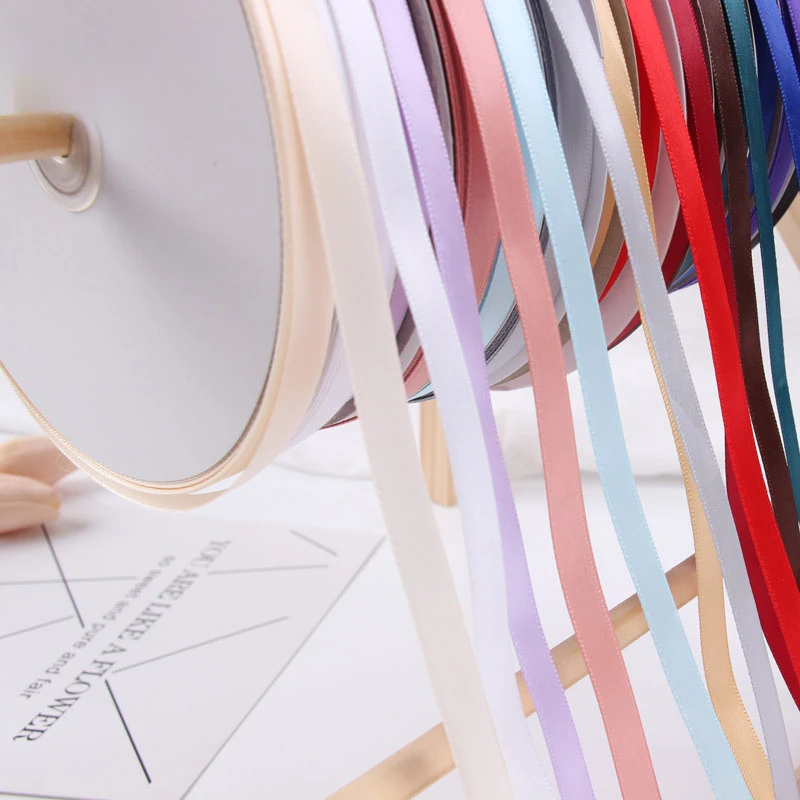 【御花园】1cm涤纶丝带素色彩带布艺缎带绸带