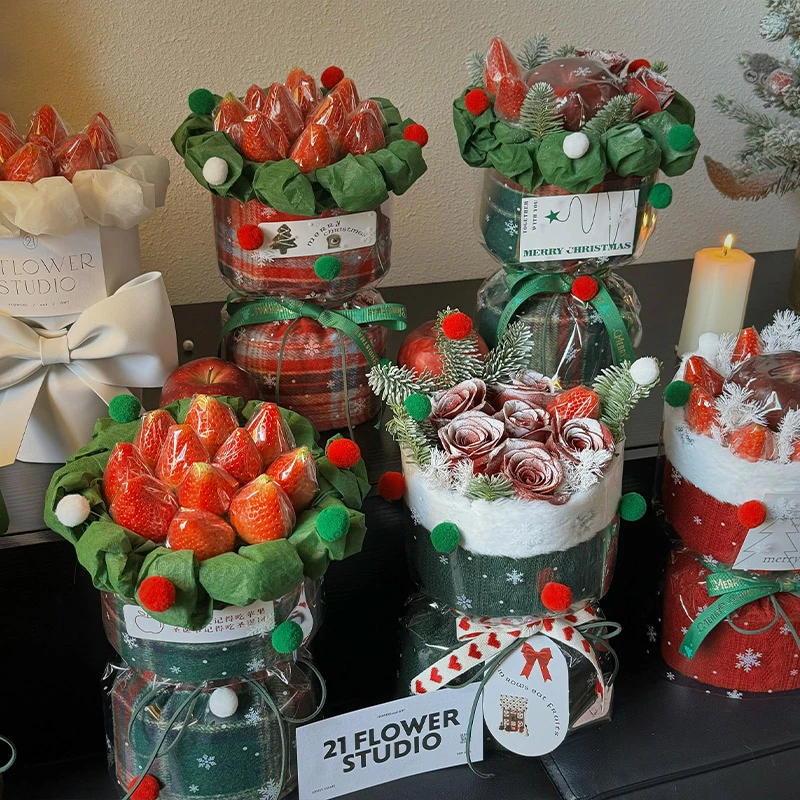 【御花园】 圣诞节小香风一体式定型片平安夜 一包10张