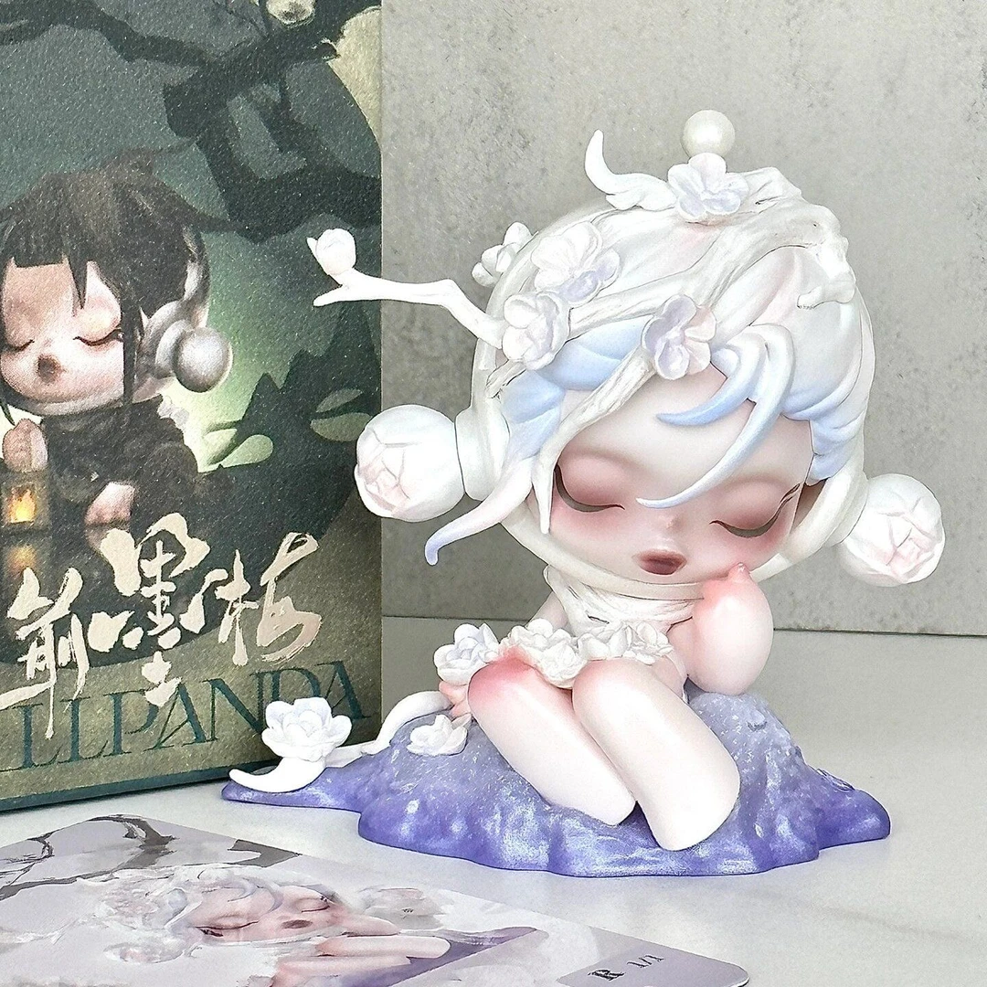 【庭前墨梅】高版国版古风系列工艺盲盒潮玩手办摆件下单儿童钥匙扣