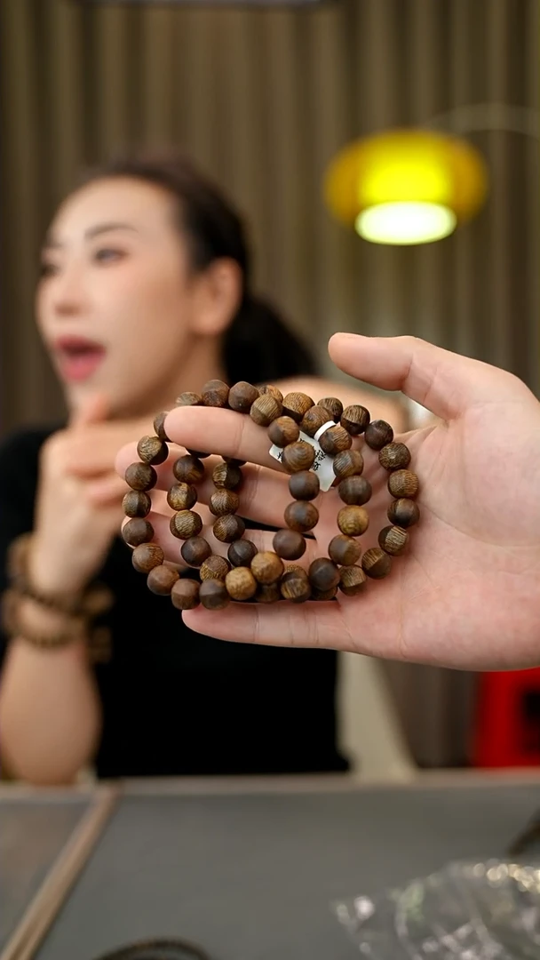 【闪购商品】沉香手串电白朴树沉香灯笼单圈多样性发一条