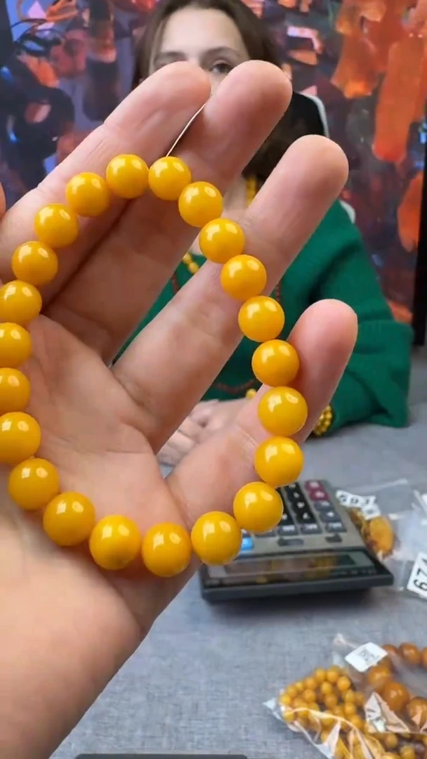 【闪购商品】琥珀手串未镶嵌528
