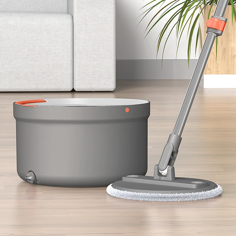 【索邦/sobam】净污分离旋转懒人平板拖把免手洗家用墩布一拖净擦地