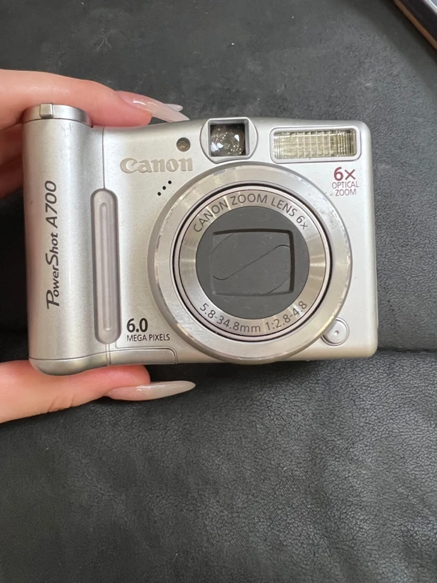 9新 Canon/佳能 A700相机 需自备5号电池（二手商品售出No退No换）