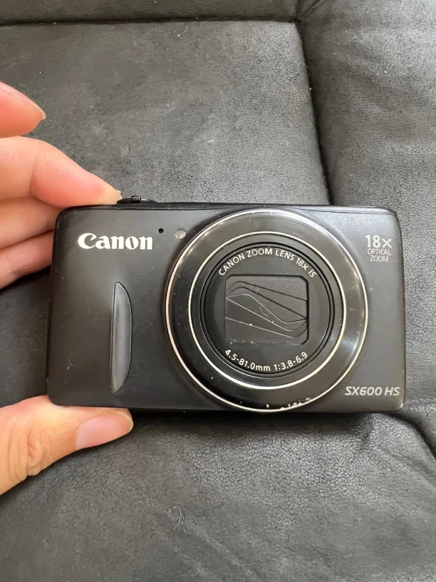 9新 Canon/佳能 SX600HS相机屏幕带膜（二手商品售出No退No换）