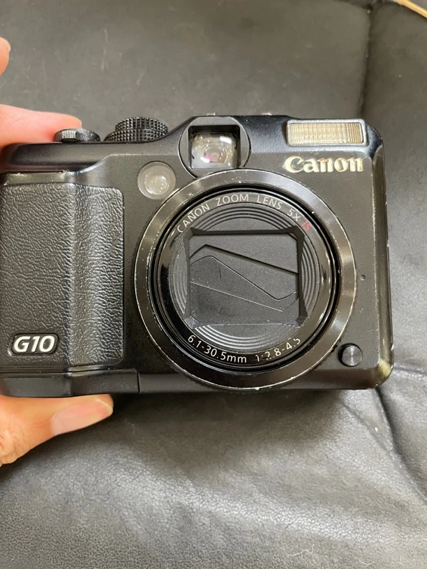 9新 Canon/佳能 外屏裂一条G10相机（二手商品售出No退 No换）