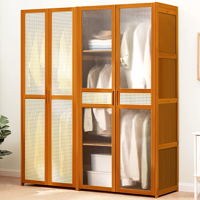 西邮哥【仅新疆包邮】简约衣柜卧室通用出租屋组装衣橱小户型收纳柜