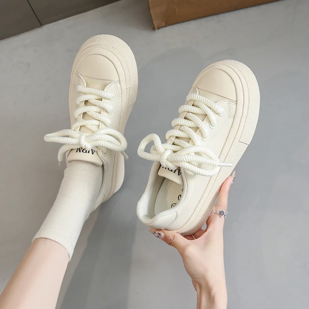 春夏百搭尤莱特学生皮面板鞋小白鞋运动休闲鞋TP282