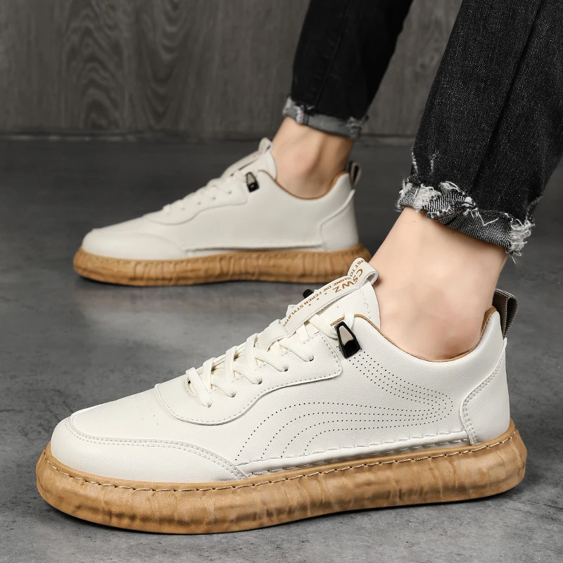 Ou Shi Yuan/欧诗媛男生秋季时尚百搭潮流低帮休闲鞋学生板鞋8332