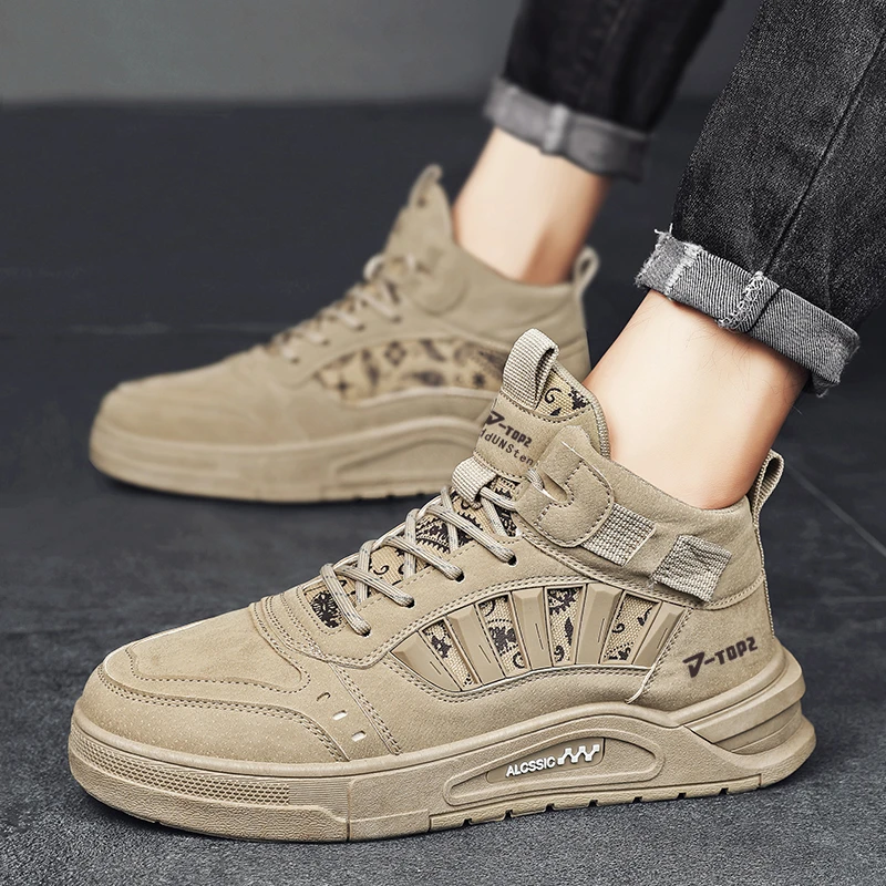 Ou Shi Yuan/欧诗媛【男生马丁靴】男时尚休闲运动工装潮鞋B171