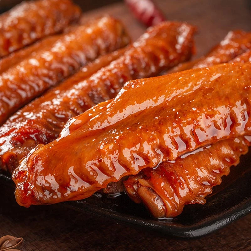 【发十包】休闲零食独立小包装零食开袋即食香辣酱鸭翅藤椒味