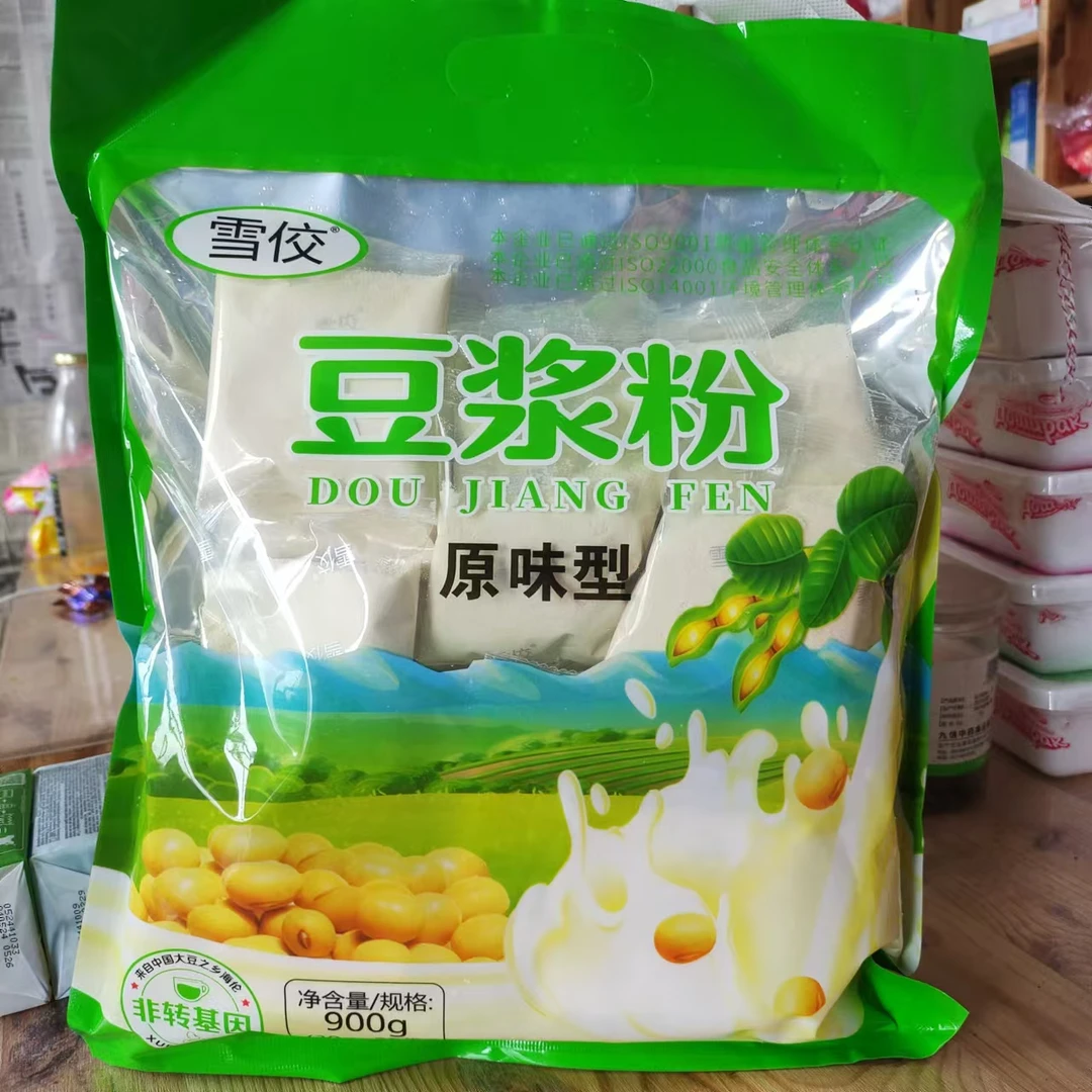 雪佼牌豆浆粉儿童老人营养早餐速溶豆浆袋装900克