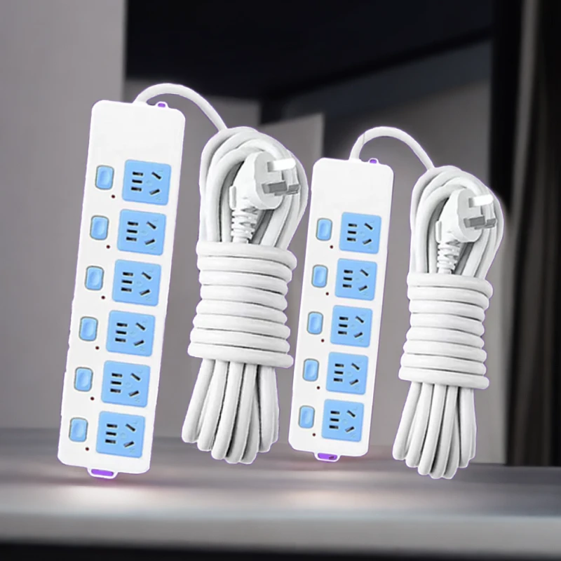 【活动中】长线插座接线板电动车多功能延长线排插充电2-30米带线