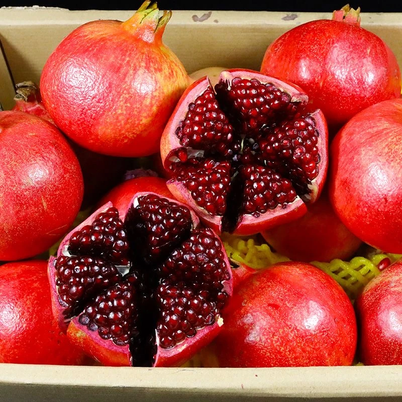 【八斤石榴果王+五斤芒果果王】组合装会理软籽石榴+攀枝花凯特芒