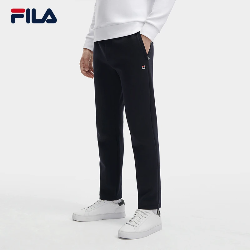 Fila/斐乐男士长裤秋冬商务百搭休闲舒适弹力简约长裤F11M341801F