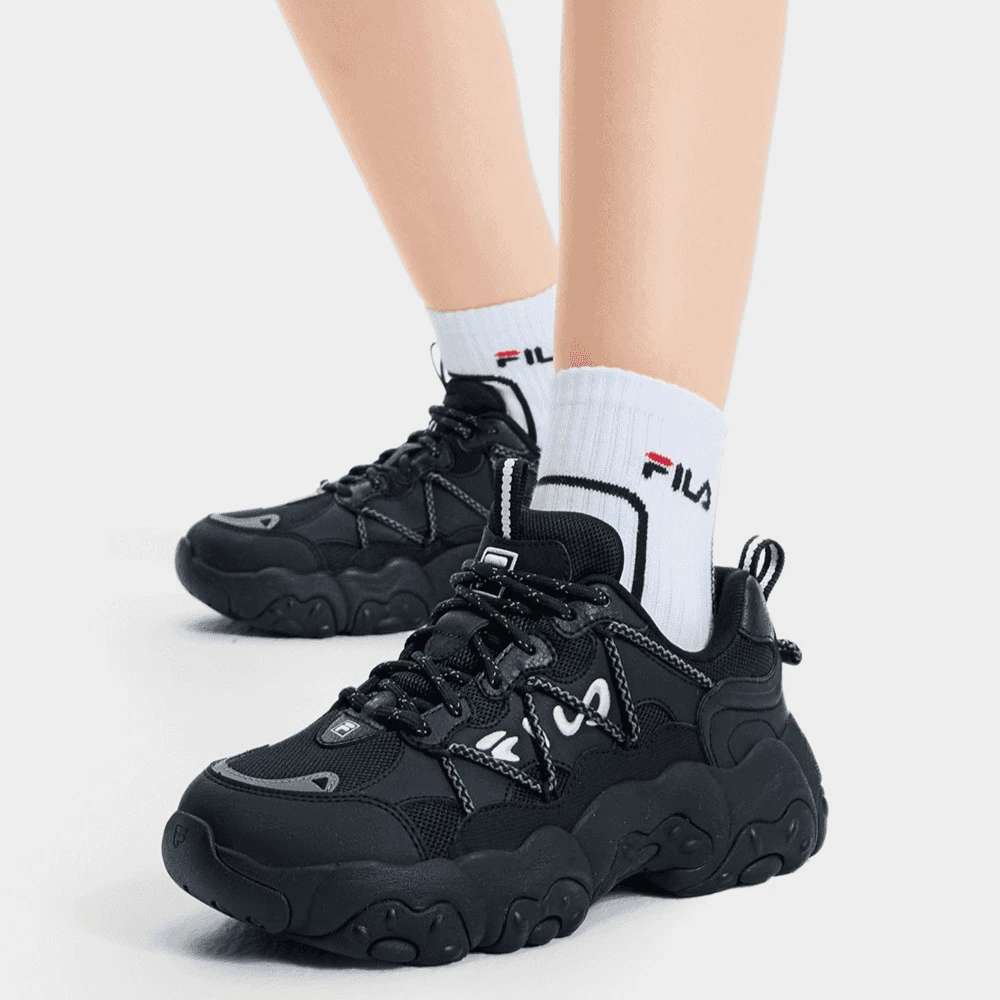Fila/斐乐【猫爪6代】老爹鞋男鞋女鞋增高复古运动鞋F12M512103F+RH