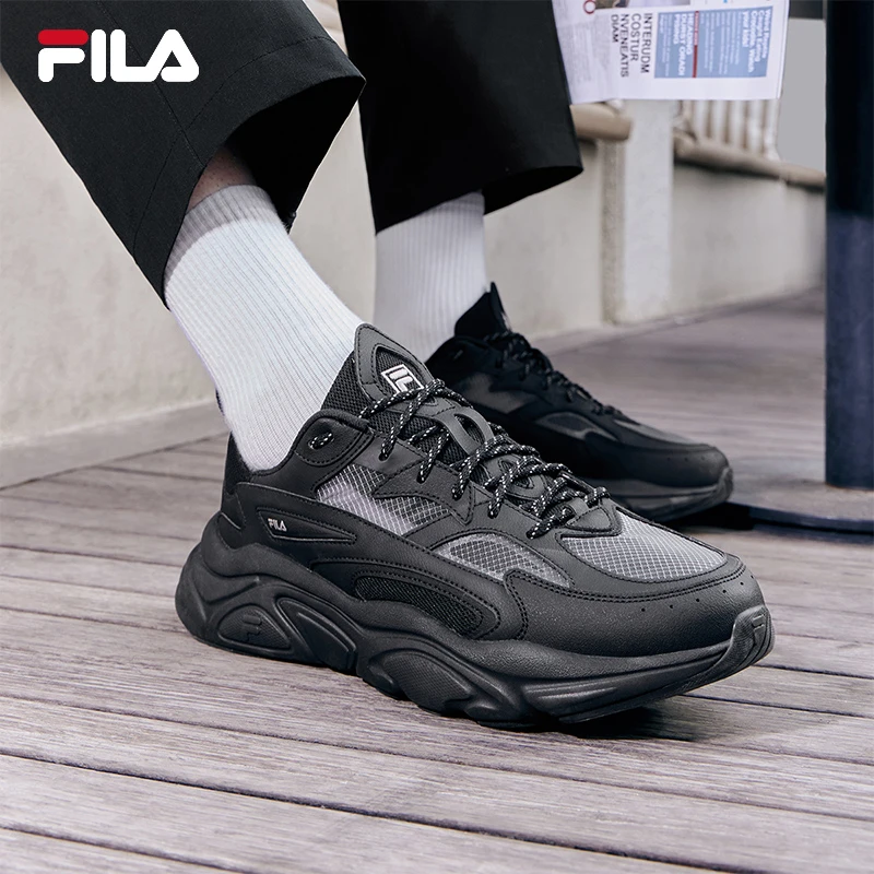 Fila/斐乐男鞋老爹鞋火星鞋1S舒适低帮透气复古运动鞋F52M522189F