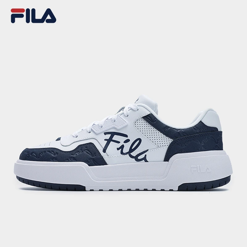 Fila/斐乐【易烊千玺同款方块鞋】男鞋流光风复古板鞋F52M532299A