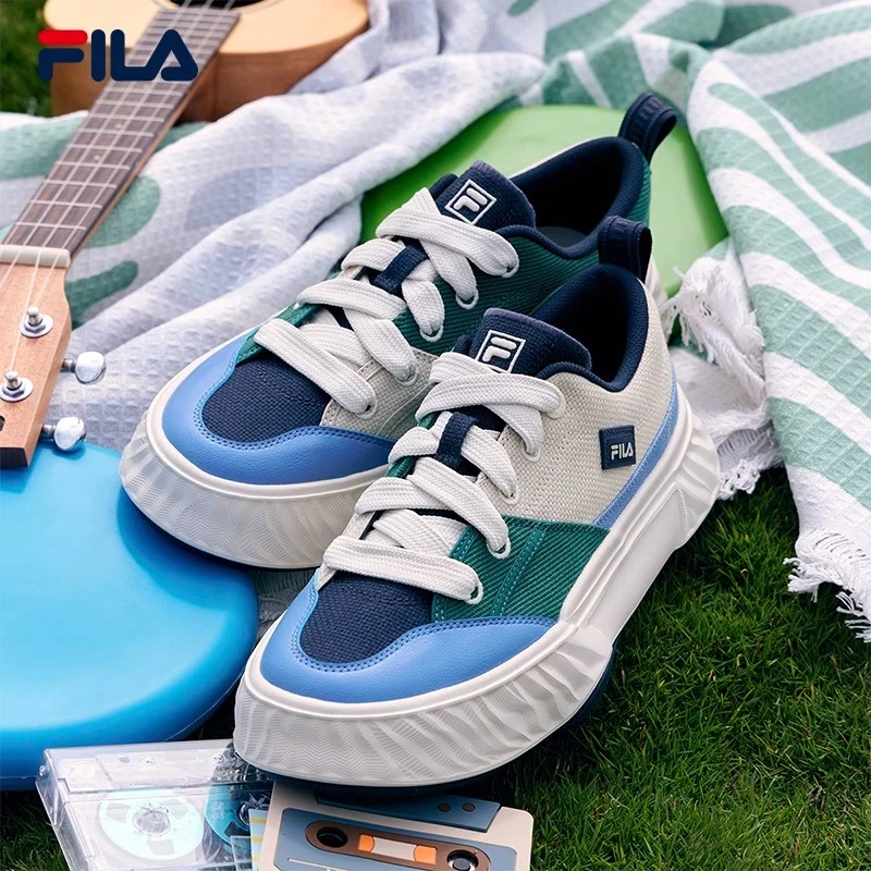 Fila/斐乐SP男鞋【FOSSO川行鞋】潮流复古低帮帆布鞋F12M422304F