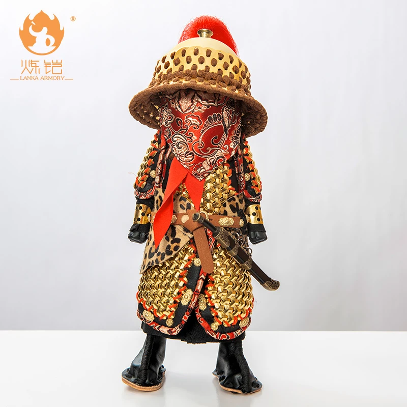 炼铠天武将军武士摆件手办cos配件-温陈华中国甲胄铠甲盔甲兵人