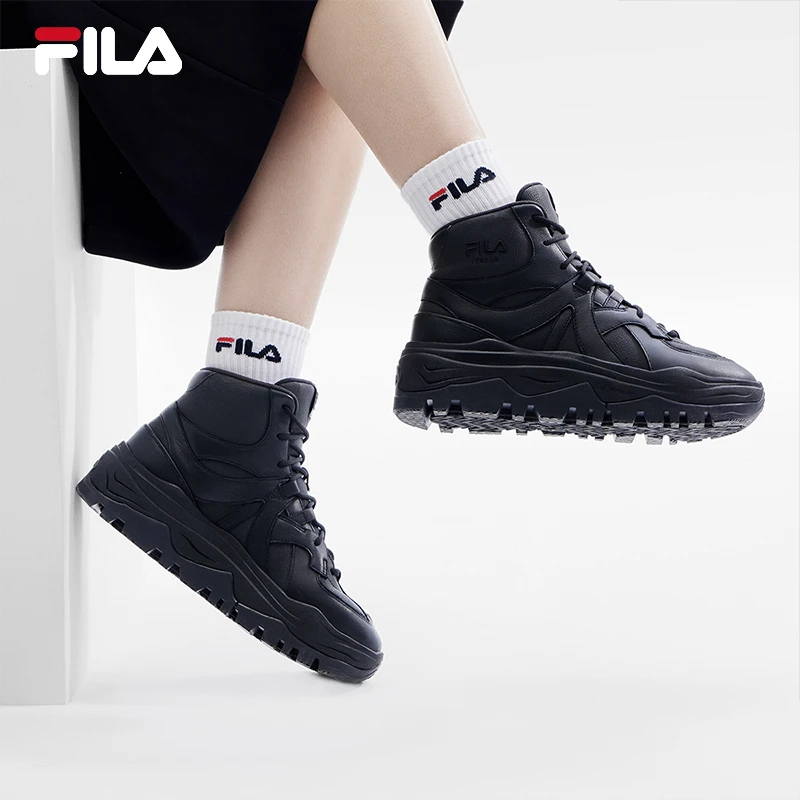 FILA/斐乐女士新款【气质阿米卡老爹鞋】厚底摩登运动鞋F12W341114