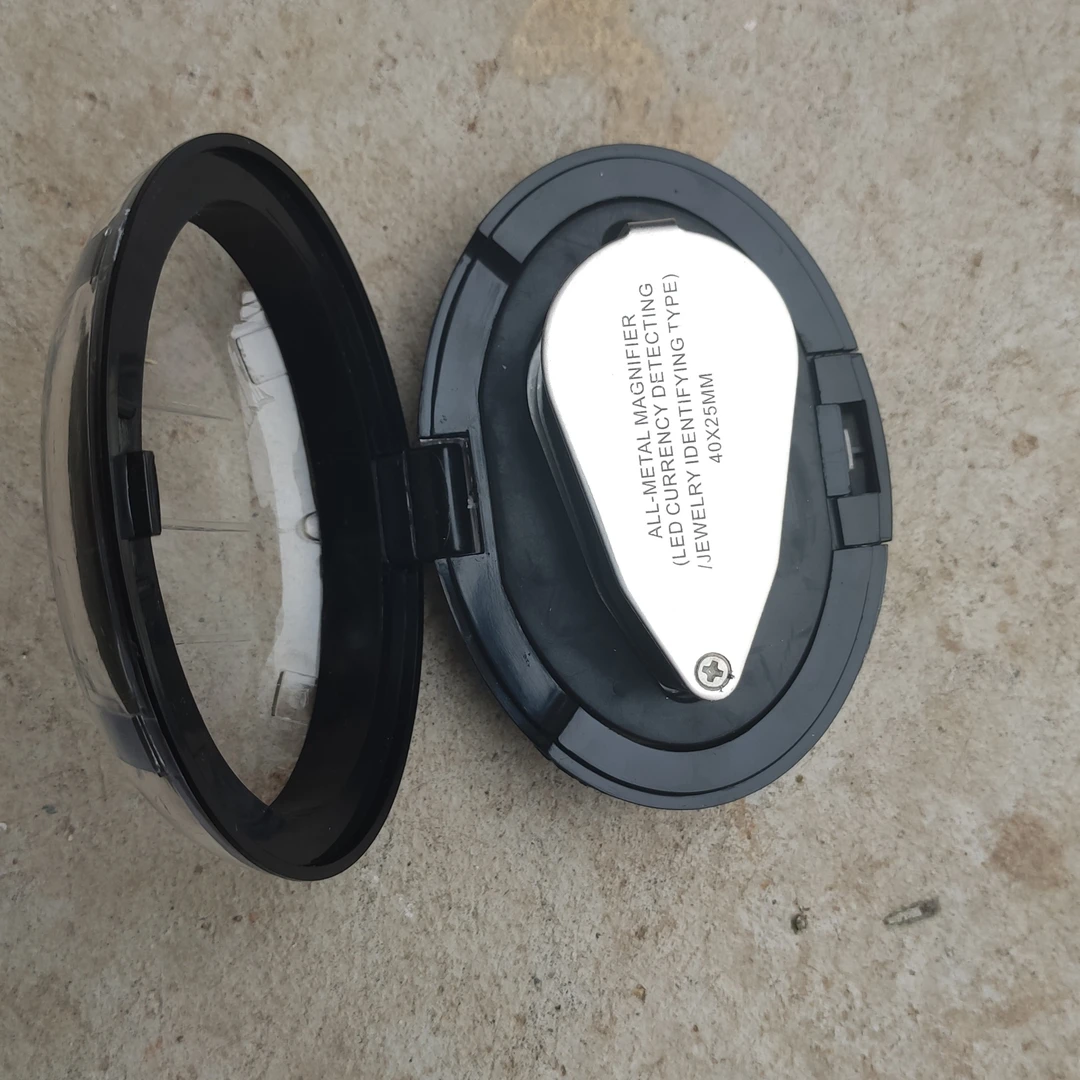 鸽眼镜高清铝合金 40倍全金属 带补光灯 可换电池