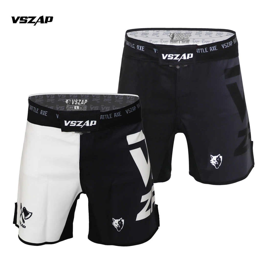 VSZAP战斧格斗运动搏击格斗运动站立格斗MMA训练短裤男UFC泰拳击