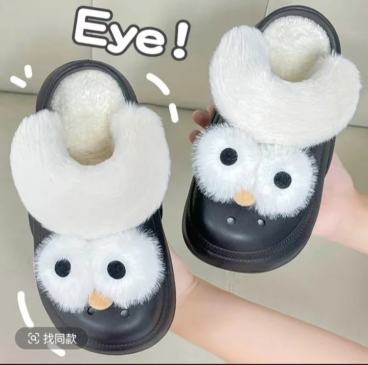 洞洞鞋棉拖EVA防滑女鞋款室内室外可拆卸保暖ins时尚百搭