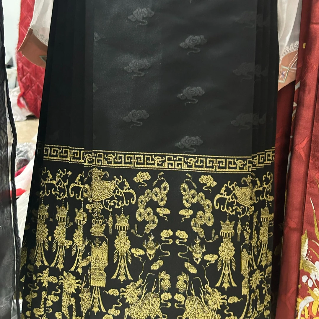 织金马面裙新中式国风