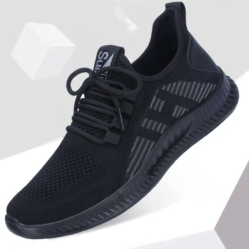 男网鞋夏透气网面防臭爸爸网鞋春季老北京布鞋男士运动休闲鞋大码