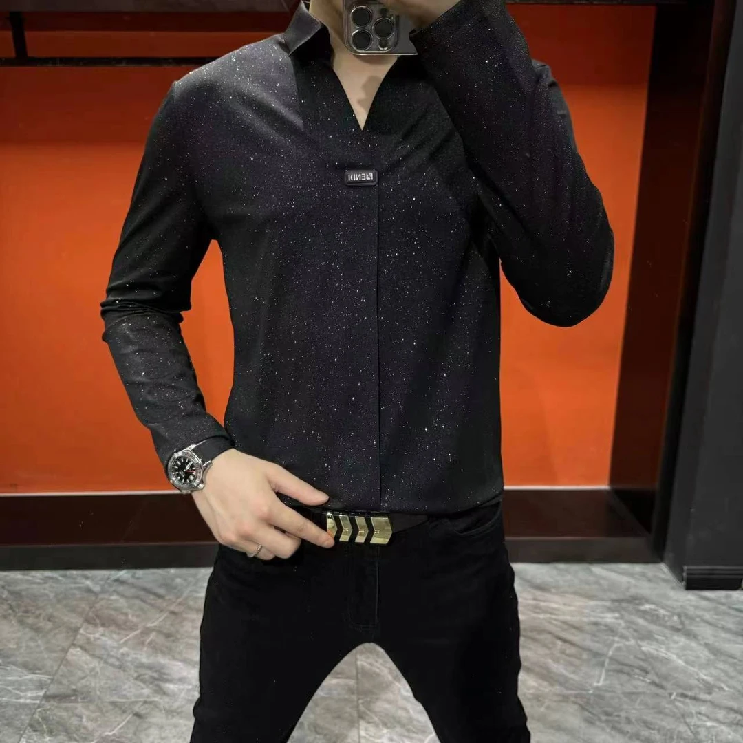 满天星秋季T桖新款高弹时尚百搭休闲服高端大气上档次舒适好看